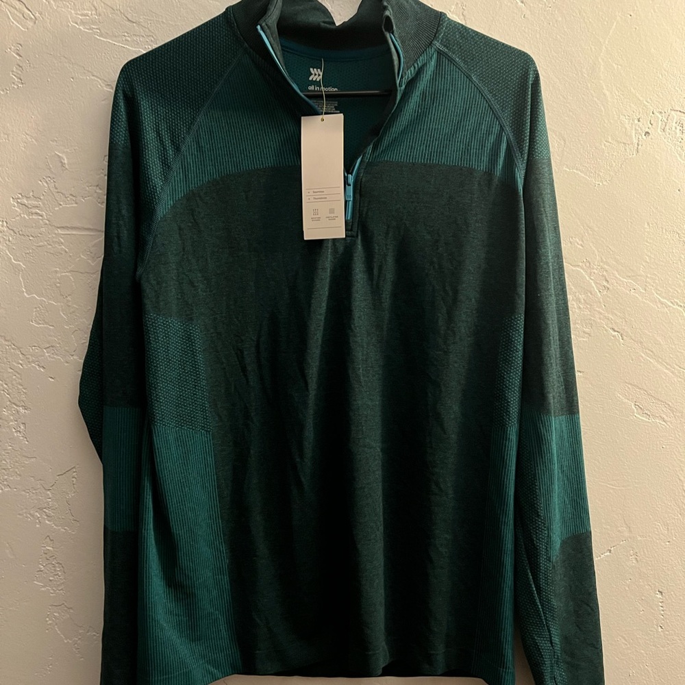 All in Motion 1/4 zip shirt